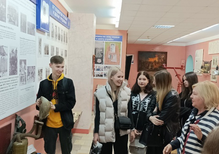 Накануне Дня гражданской обороны в нашем музее прошли тематические экскурсии
