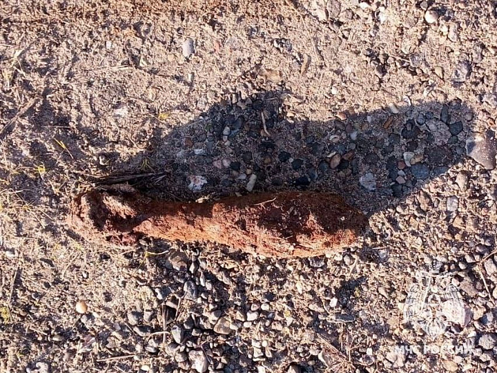 В Брянском районе обезврежен взрывоопасный предмет времён ВОВ