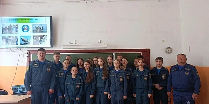 В Брянской области прошли открытые уроки по гражданской обороне
